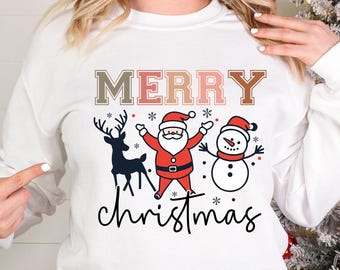 Merry Christmas SVG / Merry Christmas DXF, Christmas SVG / svg Files, Cricut Cut Files, Silhouette Cut File, Merry Christmas T-shirt