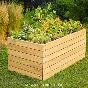 Hochbeet Holz 72 cm hoch