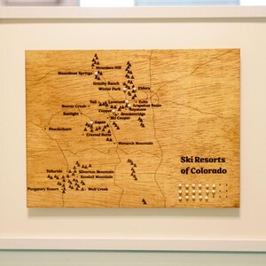 Colorado Ski Adventure Map: Pin Your Way to Powder Paradise!