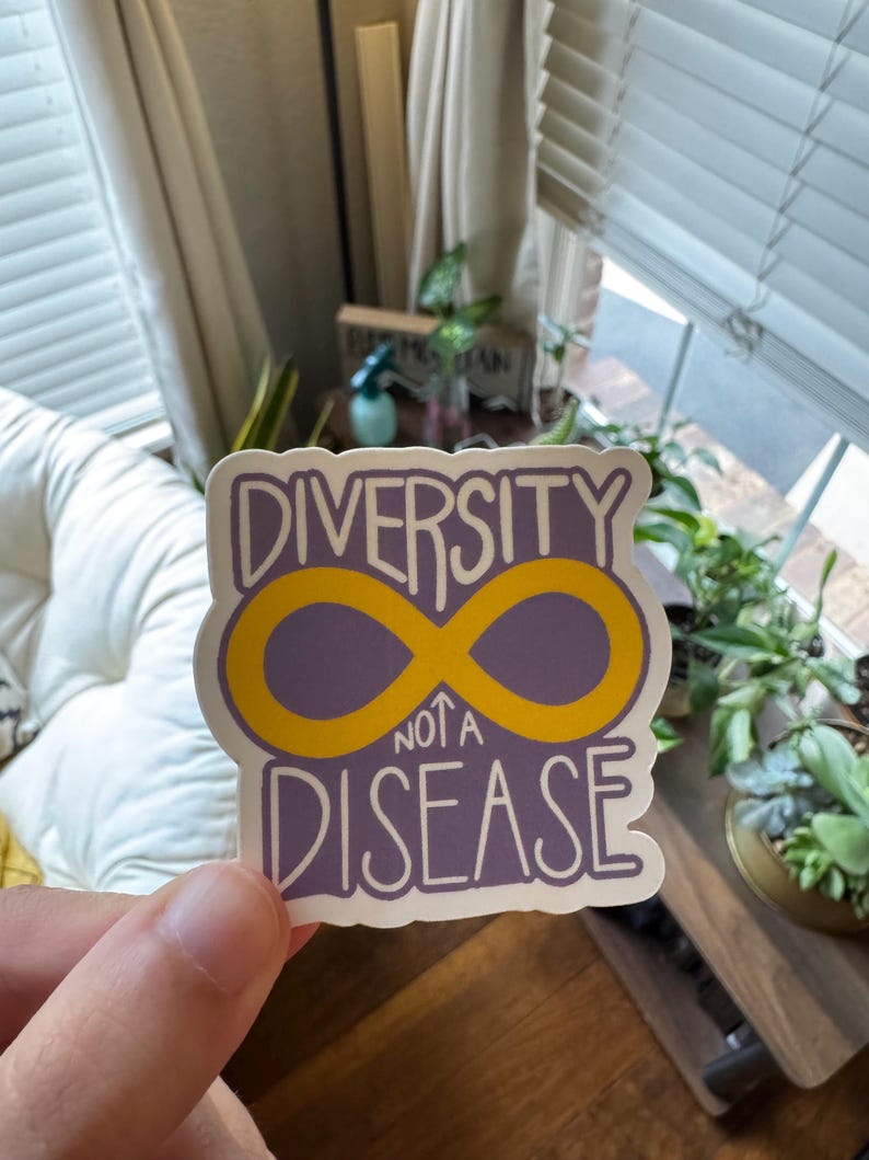 MULTI STICKER PACK Neurodiversity and Autism Acceptance Matte Stickers ...