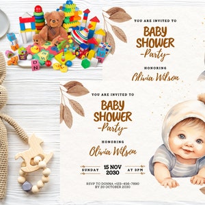 Cute Baby Shower Card
