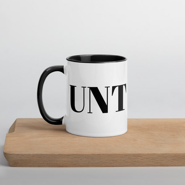 UNT Mug with "hidden" message