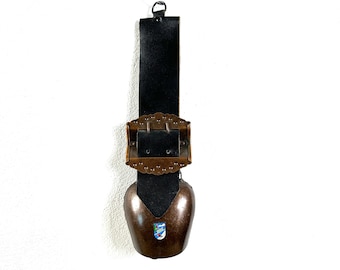 ANCIENNE CLOCHE A vache sonnaille devouassoud chamonix numerote 2