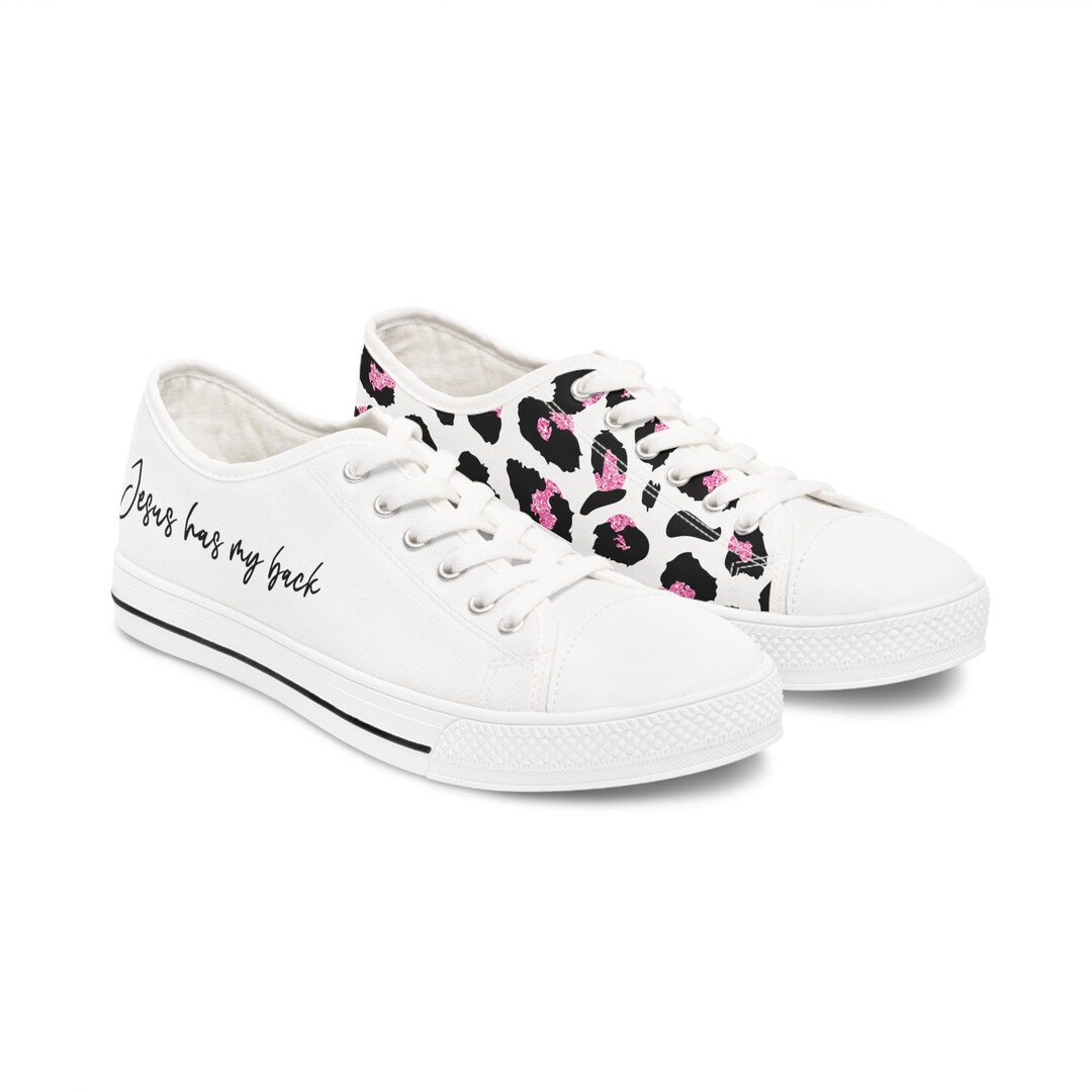 Pink Cheetah Women's Sneakers