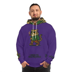 Lion Fashion Hoodie, Safari Animal Print Sweatshirt, Wildlife Lover Gift, Jungle Theme Hooded Top, Animal King Pullover, Lioness Outerwear
