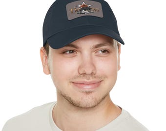 Gorra de papá, gorra con parche de cuero para hombre, elegante diseño de Puma, gorra de béisbol con temática de safari, gorra snapback de jungla, moderna gorra con estampado animal