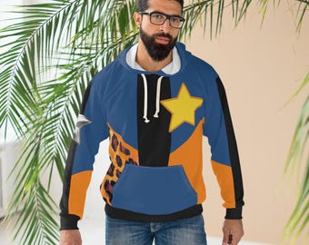 Soccer Player Graphic Hoodie | Fashion Pullover hoodie