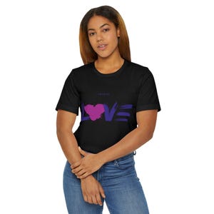 Special Love Unisex T-Shirt, Romantic Valentine&#39;s Day Gift, Cozy Graphic Tee, Minimalist Love Shirt, Couples Matching Top