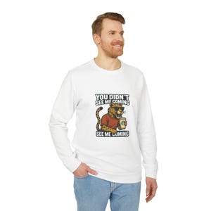 Adidas Sweatshirt, Puma Design,Adidas Unisex Fleece Crewneck,Gift for Nature Lovers,Winter Apparel,Athletic WearUnique Graphic