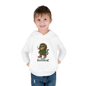 Lion Toddler Hoodie, Kids Animal Sweatshirt, Cute Lion Cub Fleece Pullover, Zoo Theme Children&#39;s Jacket, Safari Wildlife Toddler Clothing,