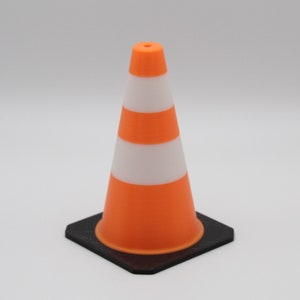 Quirky Traffic Cone – Customizable Colors, Handcrafted Décor, Desk Accessory