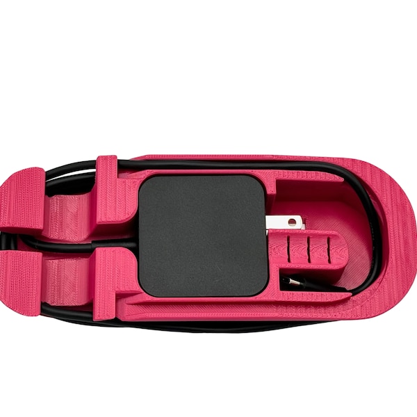 Steam Deck OLED Case Insert – 3D Printed Cord Organizer & Kickstand