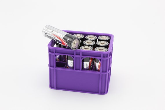 Customizable & stackable beer crate for all types of batteries by