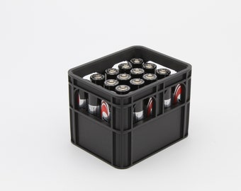 AAA Battery Storage Crate – 3D Printed, Holds 20 Batteries, Customizable Color