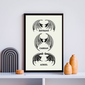 Bat Boys Digita Art Print