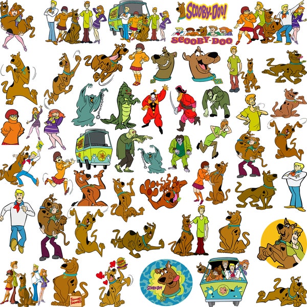 Scooby Doo Files, Scooby Doo Svg, Scooby Doo Cricut, Vector, Scooby Doo Clipart, T-shirt Design / Cut File For Cricut