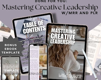 Mastering Creative Leadership Guide w/Master Resell Rights (MRR) and Private Label Rights (PLR) for Marketers, Business, & Entrepreneurs