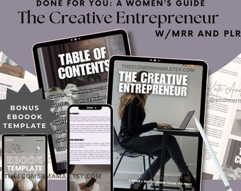 The Creative Entrepreneur Guide w/Master Resell Rights (MRR) and Private Label Rights (PLR) for Digital Marketers, Business, & Entrepreneurs