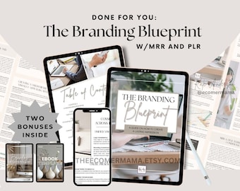 The Branding Blueprint eBook/guide with Master Resell Rights (MRR) and Private Label Rights (PLR) - A Done-for-You Digital Marketing Product
