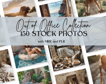 The Out of Office Stock Photo Collection with Master Resell Rights (MRR) and Private Label Rights (PLR) - a dfy Digital Product