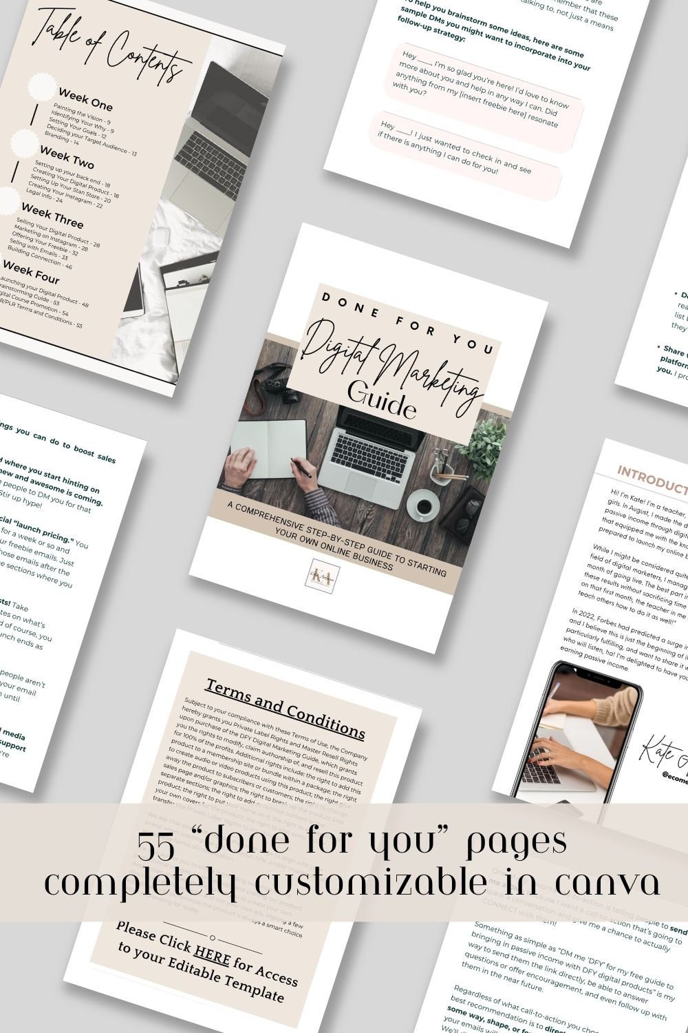 STARTER PACK Digital Marketing Bundle of 4 Ebooks W/master Resell ...
