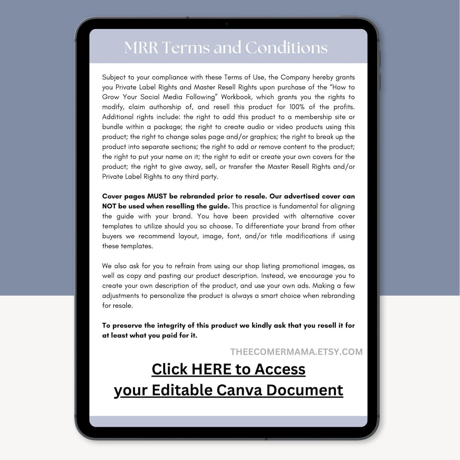 How to Grow Your Social Media Following Ebook With Master Resell Rights ...