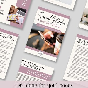 Social Media Content Guide With Master Resell Rights (MRR) and Private ...