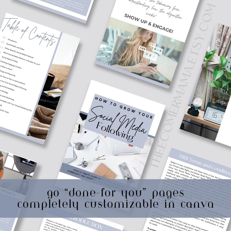 How to Grow Your Social Media Following Ebook With Master Resell Rights ...