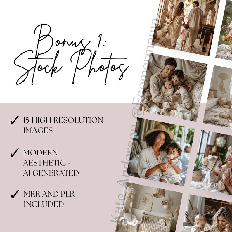 250+ Faceless MOTHERHOOD Reel Videos w/Master Resell Rights (MRR) & Private Label Rights (PLR): Faceless Social Media with and without Hooks image 8