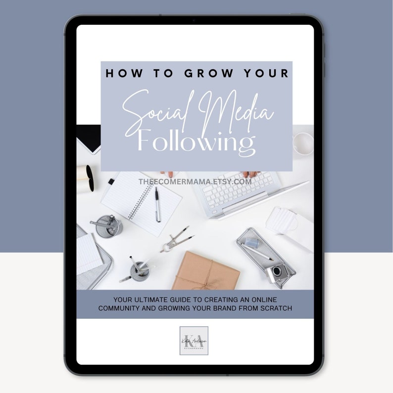How to Grow Your Social Media Following Ebook With Master Resell Rights ...