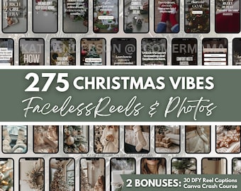 275+ Cozy Christmas Vibes Stock Image and DFY Reels Collection with Master Resell Rights (MRR) and Private Label Rights (PLR)