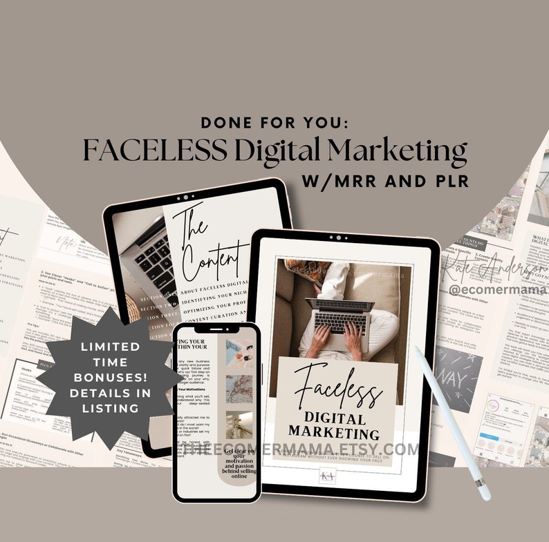 Digital Marketing Starter Package Ebooks With Master Resell Rights (MRR ...