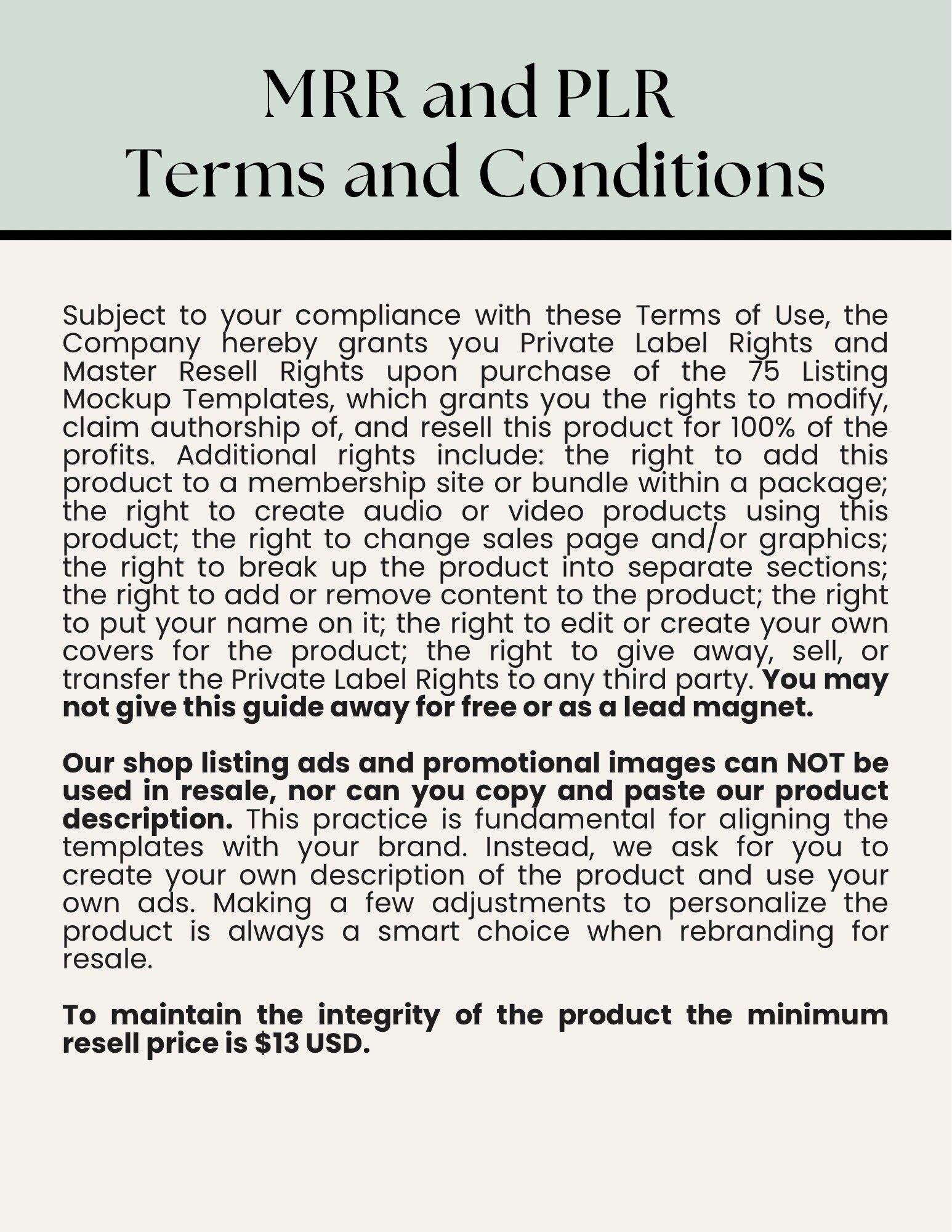 75 Digital Product Mockup Templates With Master Resell Rights MRR and ...