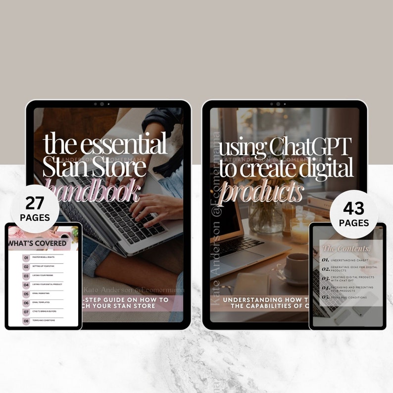 Model Digital's Guide The Trendsetters Digital Marketing Guide Bundle With Master Resell ...