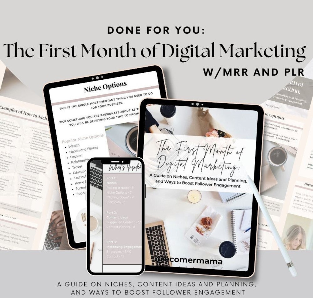The First Month Of Digital Marketing A Guide On Niches Etsy The First Month Of Digital Marketing A Guide On Niches Etsy