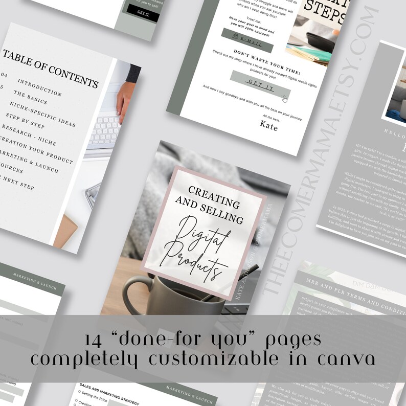 How to Create and Sell Digital Products Guide With Master Resell Rights ...