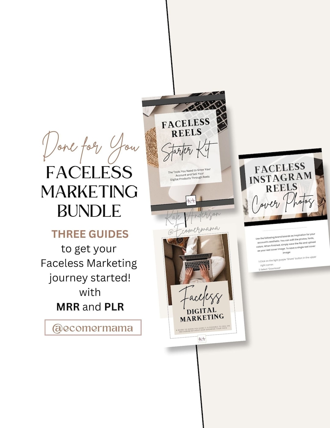 Faceless Digital Marketing BUNDLE With Master Resell Rights (MRR) and ...
