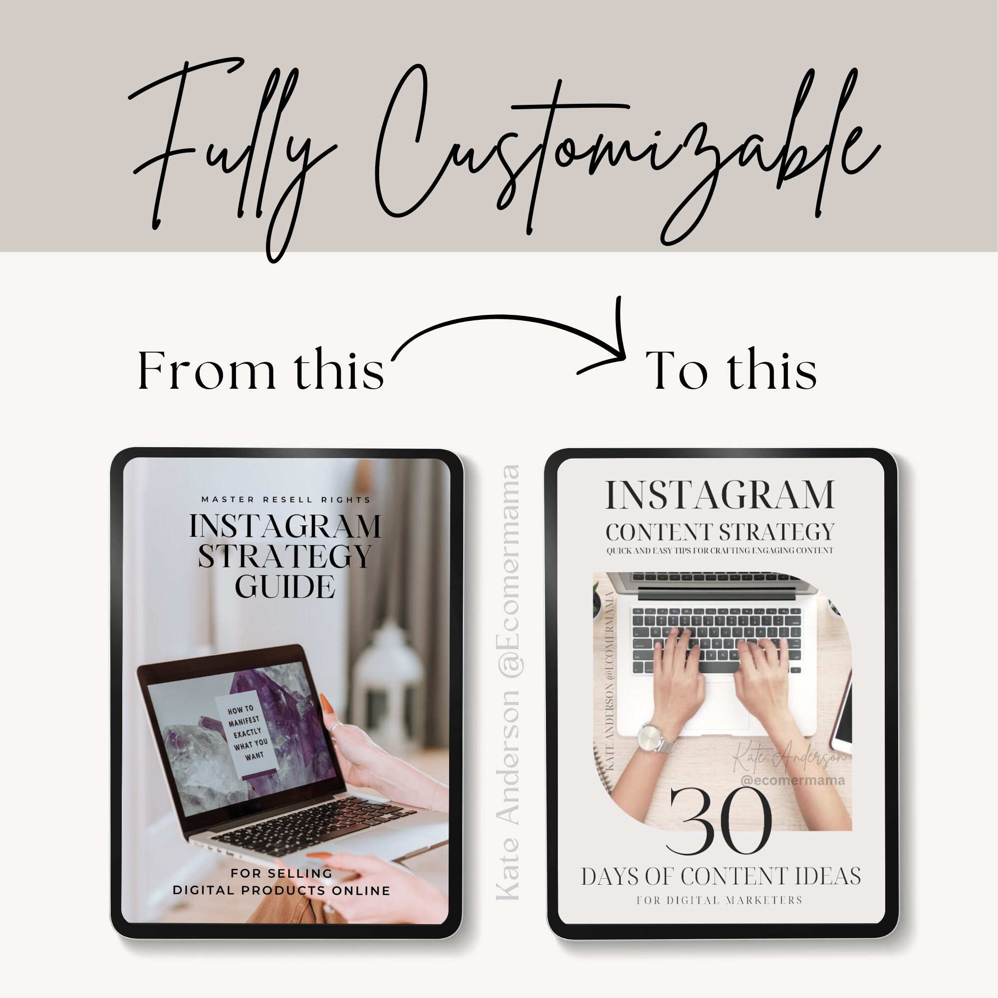Instagram Content Strategy With Master Resell Rights (MRR) and Private ...