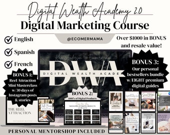 DWA vol. 2 Corso di marketing digitale Digital Wealth Academy BUNDLE con Master Resell Rights (MRR)