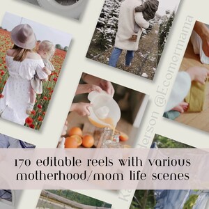 250+ Faceless MOTHERHOOD Reel Videos w/Master Resell Rights (MRR) & Private Label Rights (PLR): Faceless Social Media with and without Hooks image 3