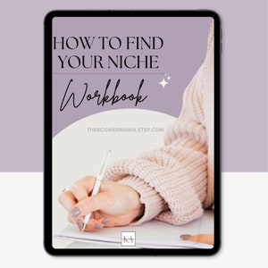 How to Find Your Niche Ein Done For You Workbook mit Master Resell Right MRR und Privre Label Right PLR/Lead Magnet Bild 6