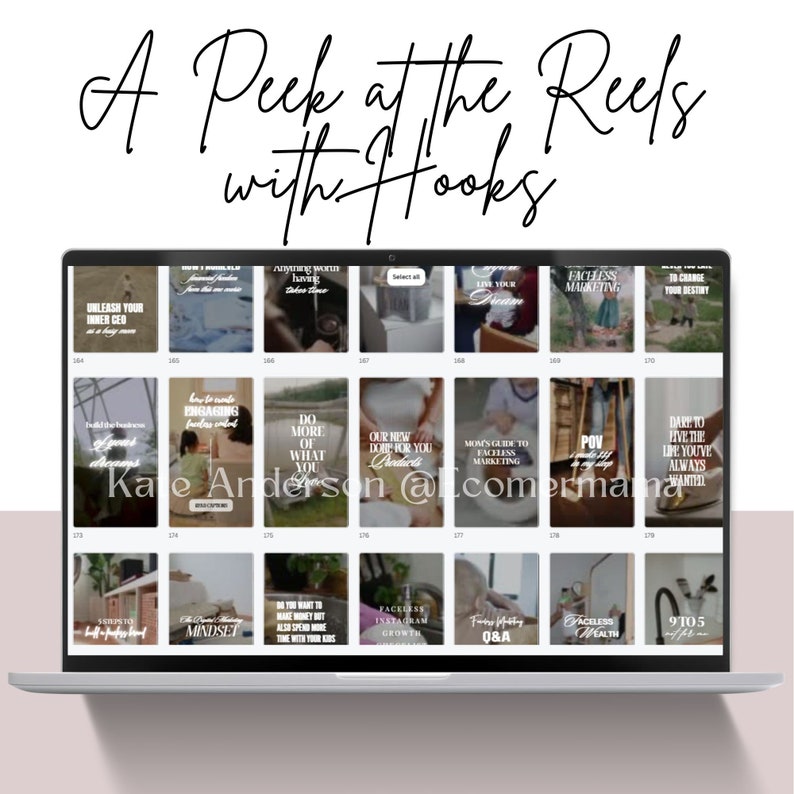 250+ Faceless MOTHERHOOD Reel Videos w/Master Resell Rights (MRR) & Private Label Rights (PLR): Faceless Social Media with and without Hooks image 7