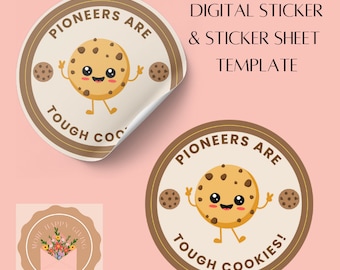 Pioneers Are Tough Cookies Sticker | JW Gifts (Digital Download)