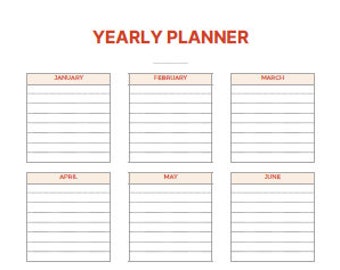 Jaarplanner