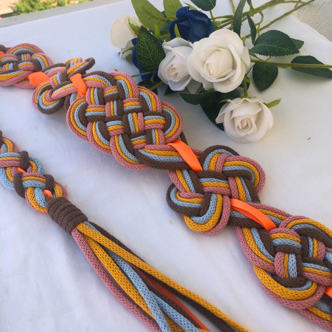 Scottish Rope Braided Handfasting Cord: Celtic Knot Wedding Rope - Boho Ceremony ...