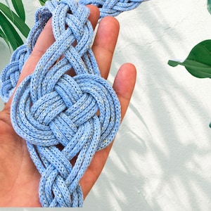 Pale Blue Handfasting Cord for Pagan - Wiccan - Viking Wedding