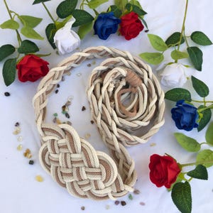 Pagan Ceremony Cord in Earthy Tones | Custom Handfasting Cord ...