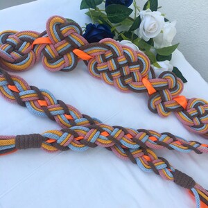 Braided Handfasting Cord: Celtic Knot Wedding Rope - Boho Ceremony ...