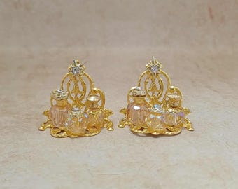 Odoria Vassoio in miniatura per casa delle bambole in scala 1/6, 4 pezzi, accessori per casa delle bambole Odoria Vassoio in miniatura per casa delle bambole in scala 1/6, 4 pezzi, accessori per casa delle bambole