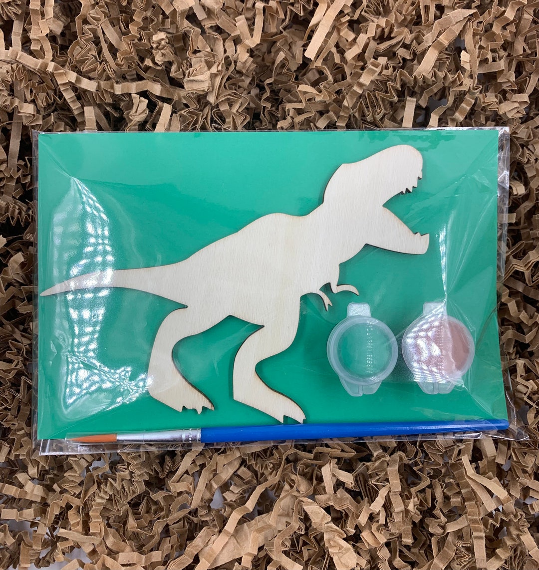 Dinosaur Party Favor Craft Kit Dinosaur Theme Party Favor Etsy